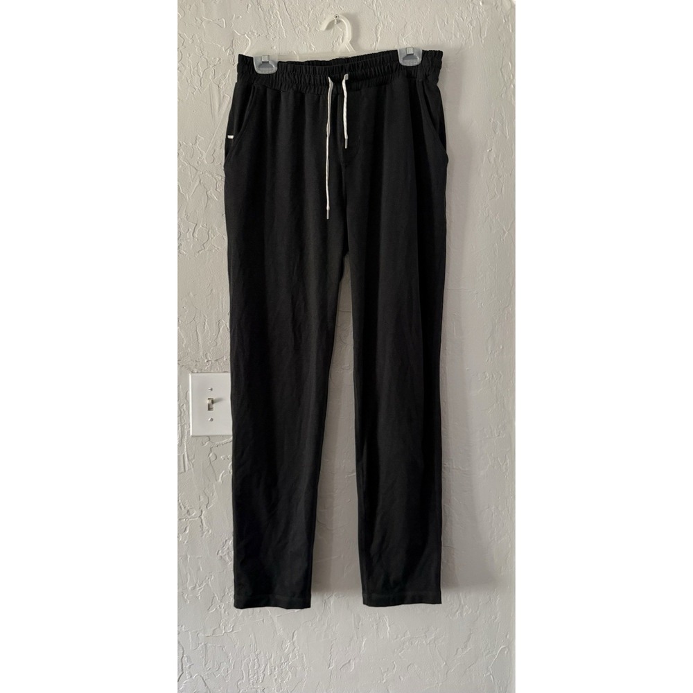 Vuori Ponto Performance Jogger Pants Mens XLarge Black Sweatpants Stretch